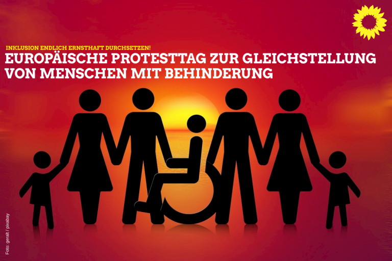 5. Mai ist der Europäische Protesttag zur Gleichstellung von Menschen mit Behinderung