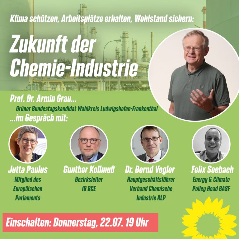 Zukunft der Chemie-Industrie – 22.07.2021