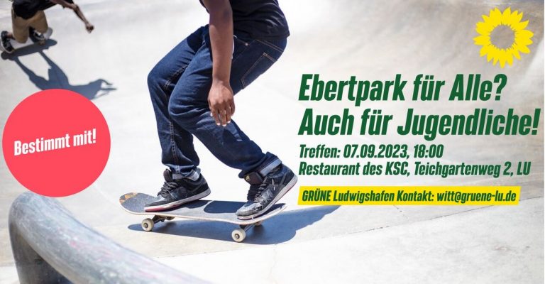 Ebertpark für alle – auch für Jugendliche!          Aus grüner Idee entwickelt sich Initiative