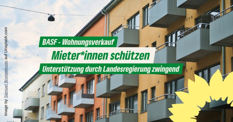 BASF-Wohnungsverkauf: Sozialcharta ist kein Freifahrtschein – Mieterinnen und Mieter haben berechtigte Sorgen