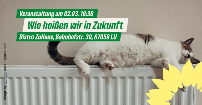 Veranstaltung am 02.03: Wie heizen wir in Zukunft?